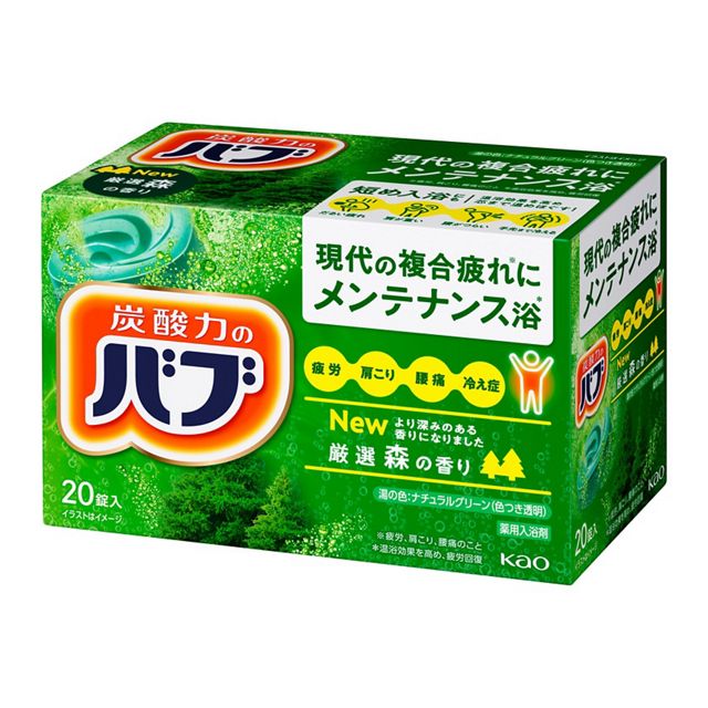 樂天商城 - 花王　バブ　森の香り【医薬部外品】20錠入※お取り寄せ商品　キャンセル不可メーカー欠品になる場合がございます。