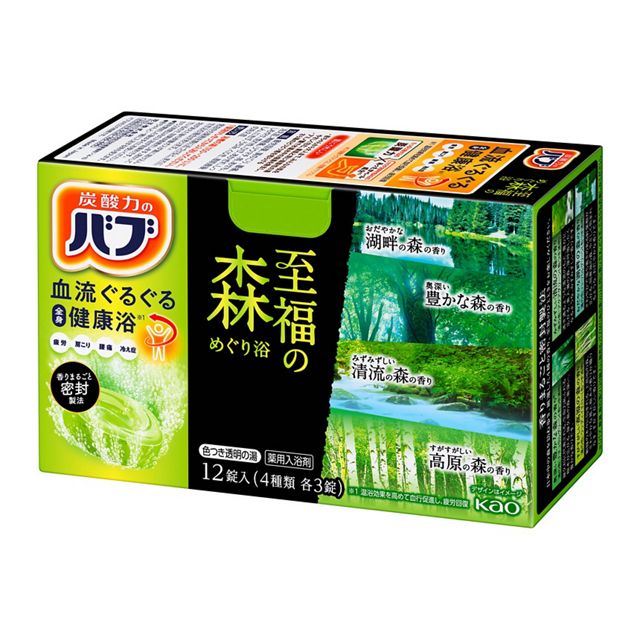 樂天商城 - 花王　バブ　至福の森めぐり浴【医薬部外品】12錠入※お取り寄せ商品　キャンセル不可メーカー欠品になる場合がございます。