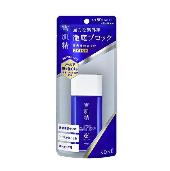 樂天商城 - 【新発売】コーセー　雪肌精　スキンケア　UV　エッセンス　ミルク　N　SPF50+/PA++++　60g