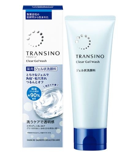 第一三共ヘルスケア　トランシーノ　薬用クリアジェルウォッシュ【医薬部外品】110g