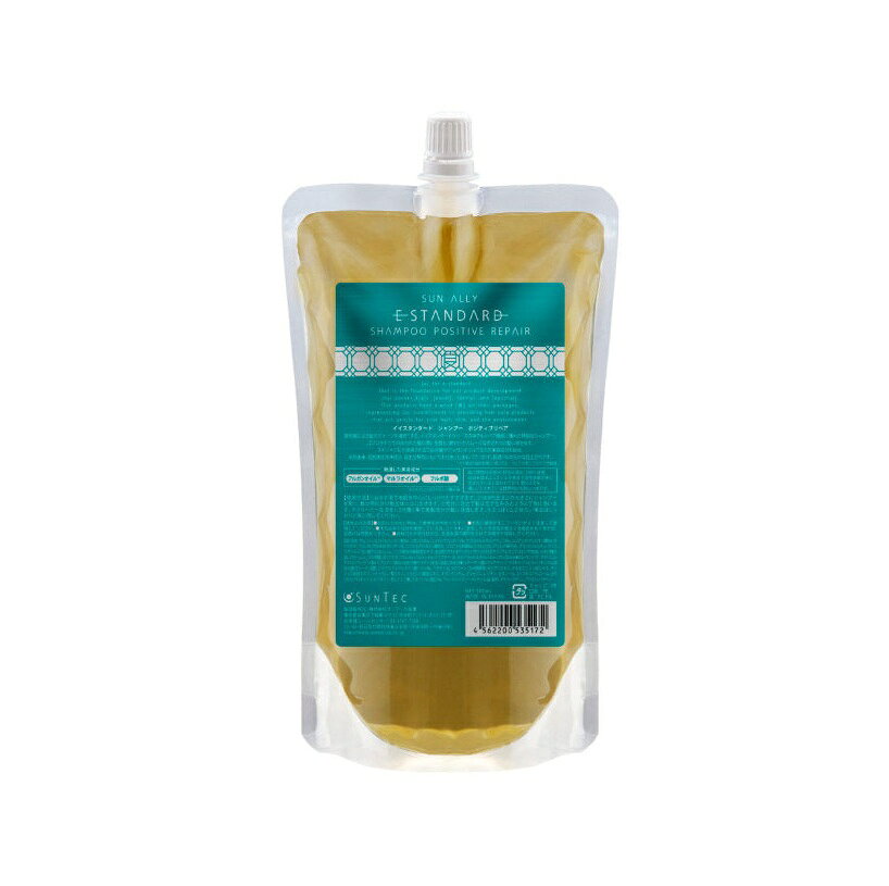 国内 イイスタンダード E STANDARD シャンプー ポジティブリペア つめかえ用 500ml coconokionline-10007109 coconoki online shop パッケージ画像