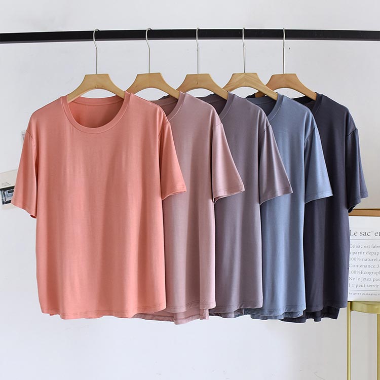 カップ付きインナートップス 半袖 カップ付き ブラトップ カップ付きTシャツ レデ...