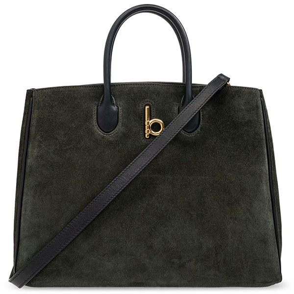 バーバリー ロンドン Burberry バッグ レディース トートバッグ 2Way スエード かばん 鞄 【送料無料】..