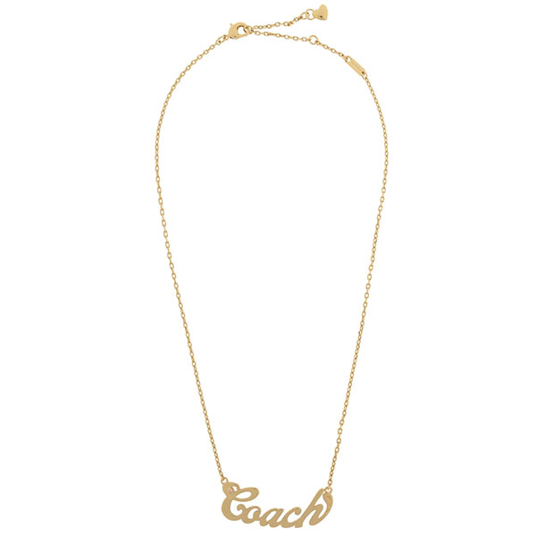 Rakuten - コーチ COACH ネックレス レディース ペンダント アクセサリー ジュエリー ロゴ 【送料無料】 ブランド コーチ正規品販売店 直営アウトレット店より直輸入