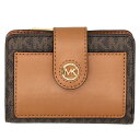 マイケル マイケルコース MICHAEL Michael Kors 財布 レディース 二つ折り財布 MK柄 ロゴ シグネチャー 【送料無料】 ブランド マイケルコース正規品販売店 直営アウトレット店より直輸入