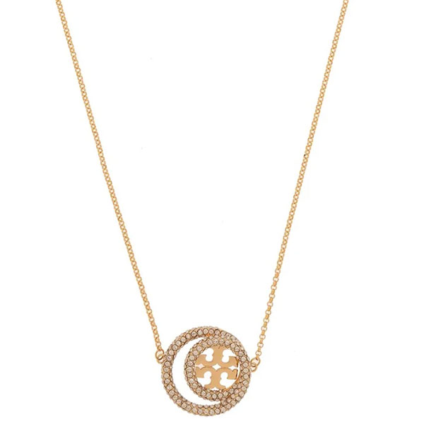 トリーバーチ Tory Burch ペンダント レディース ネックレス アクセサリー ジュエリー ロゴ 【送料無料】 ブランド トリーバーチ正規品販売店 直営アウトレット店より直輸入