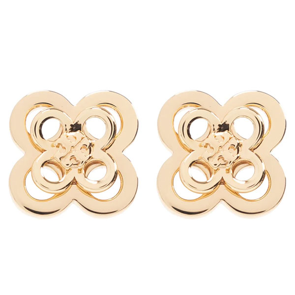 トリーバーチ Tory Burch ピアス レディース イヤリング アクセサリー ジュエリー ロゴ クローバー 【送料無料】 ブランド トリーバーチ正規品販売店 直営アウトレット店より直輸入