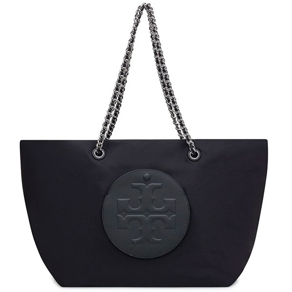 Rakuten - トリーバーチ Tory Burch バッグ レディース トートバッグ トート ロゴ ナイロン かばん 鞄 【送料無料】 ブランド トリーバーチ正規品販売店 直営アウトレット店より直輸入