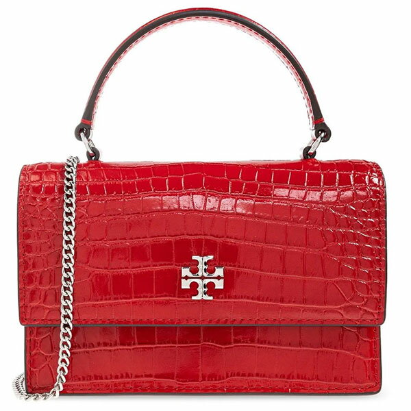 樂天商城 - トリーバーチ Tory Burch バッグ レディース ショルダーバッグ ポシェット クロコ調レザー かばん 鞄 【送料無料】 ブランド トリーバーチ正規品販売店 直営アウトレット店より直輸入