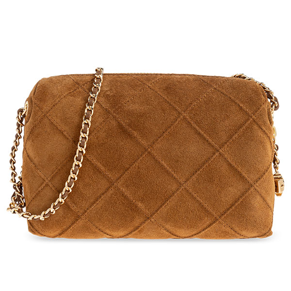 樂天商城 - トリーバーチ Tory Burch バッグ レディース ショルダーバッグ ポシェット キルティング スエード かばん 鞄 【送料無料】 ブランド トリーバーチ正規品販売店 直営アウトレット店より直輸入