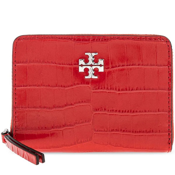 Rakuten - トリーバーチ Tory Burch 小銭入れ レディース カードケース コインケース クロコ調レザー ラウンドファスナー 【送料無料】 ブランド トリーバーチ正規品販売店 直営アウトレット店より直輸入