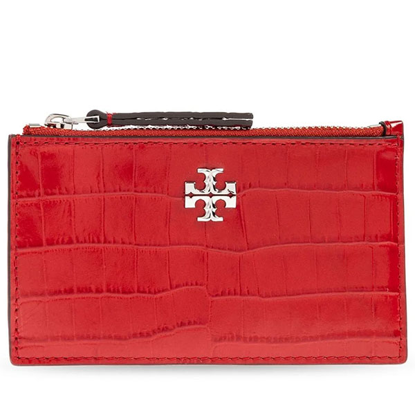 樂天商城 - トリーバーチ Tory Burch 小銭入れ レディース カードケース コインケース クロコ調レザー 【送料無料】 ブランド トリーバーチ正規品販売店 直営アウトレット店より直輸入