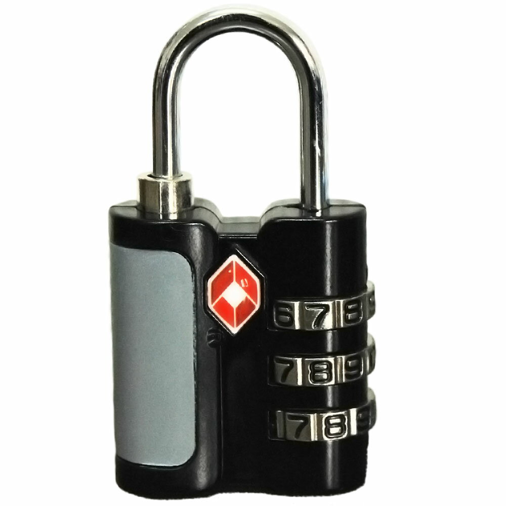 【スーツケースと同時購入限定】TSAロック・3連ダイヤルロック 旅行小物 スーツケースと同時購入で送料無料