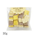 【商品スペック】 ■成分 ( % ) 粗たんぱく：8.37％以上 粗脂肪：7.63%以上 粗繊維：0.65％以下 粗灰分：0.4％以下 水分：4.79％以下 ■カロリー：368kcal/100g ■原材料：小麦粉、はちみつ、紫いも、かぼちゃ、オリーブオイル ■サイズ：1枚 / 約1.5cm ■内容量：30g ■原産地：日本【Bark】バーク　無添加はちみつ野菜クッキー　ミックス　(30g・60g) ［手作りおやつ］ 〈犬用〉 ▼30g ▼60g わんこに嬉しい♪国産・無添加おやつ★ 安心素材・安心品質をお届けします。 オリーブオイルでしっかりと焼き上げたクッキーは、蜂蜜と野菜の甘みがやさしく ただようおやつに仕上がりました。 色合いがやわらかい3種類のクッキーが入ったミックスタイプ。 愛犬と一緒に、紫いも・かぼちゃ・プレーン味から今日のおやつを選んでくださいね。 愛情がいっぱい詰まったおやつです。 毎日のごほうびやしつけ、コミュニケーションツールとしてもピッタリ★ 愛情がいっぱい詰まったおやつです。 ■1日あたりの給与量目安 サイズ 給与量 小型犬 12g以内 中型犬 35g以内 大型犬 57g以内 必ず目の前で食べさせてください。 与える量は、犬種・体調・性質・季節によっても異なります。 また、食事量も考慮し、カロリーや愛犬の状態に応じて与えてください。 【 使用上の注意 】 ・本品はおやつです。主食として与えないでください。 ・喉に詰まらせないように適切な大きさで与えてください。 ・飼い主様の目の届く範囲で与えてください。 ・開封後はなるべく早めに与えてください。 ・直射日光の当たる場所、高温多湿の場所で保管しないでください。 ・アレルギーのある場合には原材料を確認してから与えてください。 ・同封の乾燥剤は食べられません。 ■原材料 小麦粉、はちみつ、紫いも、かぼちゃ、オリーブオイル ■カロリー：368kcal/100g ■保証分析値　成分 ( % ) 粗たんぱく：8.37％以上 粗脂肪：7.63%以上 粗繊維：0.65％以下 粗灰分：0.4％以下 水分：4.79％以下 ■サイズ：1枚 / 約1.5cm ■内容量：30g・60g ■原産地：日本