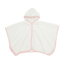 cofucu コフク オーガニックコットン ふんわりパイル地ポンチョ |コフク 日本製 ベビー服 敏感肌 出産祝い 内祝い 自然素材 出産 ギフト プレゼント オーガニック コットン エシカル ファクトリーブランド