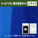 キット 染め ハンドメイド メール便のみ スカイブルー色 染料 そめそめキットPro ウール・ナイロン用 Lサイズ 染め粉 家庭用染料 布用の染色 手芸 色止め剤つきプロ仕様 青色 ブルー