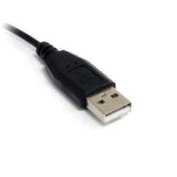 コンプモト 楽天市場店のStarTech.com USBケーブル/A - Micro-B/1.8m/USB 2.0/右L型/オス・オス/BK(UUSBHAUB6RA) 取り寄せ商品｜アングル3