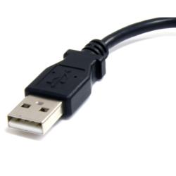StarTech.com USBケーブル/A - Micro-B/15cm/USB 2.0/480Mbps/オス・オス/BK(UUSBHAUB6IN) 目安在庫=△