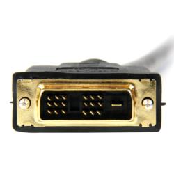 StarTech.com ディスプレイ変換ケーブル/HDMI - DVI-D/1m/HDMIオス・DVIオス(HDDVIMM1M) 目安在庫=○