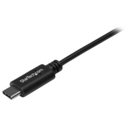 StarTech.com USBケーブル/A-C/1m/USB 2.0/480Mbps/オス・オス/ブラック(USB2AC1M) 目安在庫=○