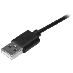 StarTech.com USBケーブル/A-C/1m/USB 2.0/480Mbps/オス・オス/ブラック(USB2AC1M) 目安在庫=○