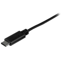 コンプモト 楽天市場店のStarTech.com USB-C - マイクロB 変換ケーブル 0.5m オス/オス USB 2.0準拠(USB2CUB50CM) 目安在庫=○｜アングル3