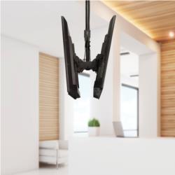 StarTech.com �ƥ��ŷ�ߤ���/2����/32-75�����/360�ٲ�ž/1060mm - 1560mm(FPCEILBTB) �ܰº߸�=��