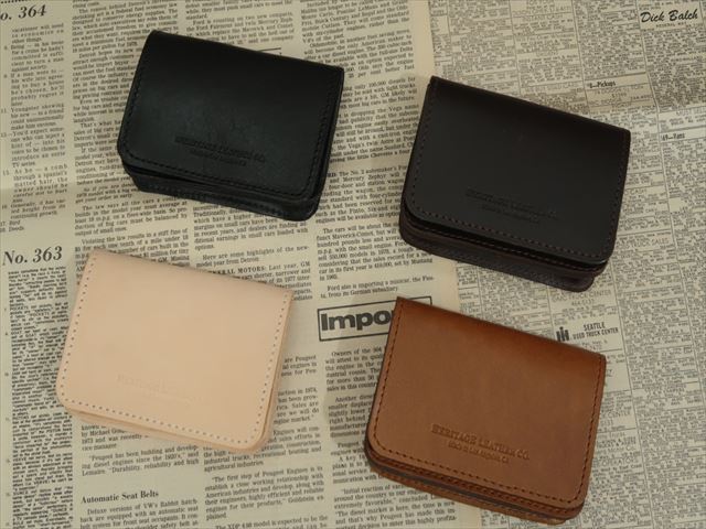 HERITAGE LEATHER CO POCKET WALLET / ヘリテージレザー ポケット ウォレット