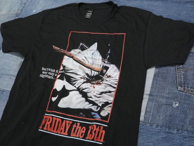 FRIDAY THE 13TH AXE T-SHIRTS [ムービー/映画] / 13日の金曜日 アックスTシャツ メンズ 半袖
