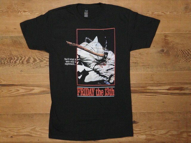FRIDAY THE 13TH AXE T-SHIRTS [ムービー/映画] / 13日の金曜日 アックスTシャツ メンズ 半袖