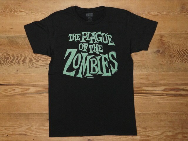 HAMMER HORROR SHORT SLEEVE T-SHIRTS [PLAGUE OF THE ZOMBIES] [ムービー/映画] / ハマーホラー ショートスリーブ Tシャツ メンズ 半袖
