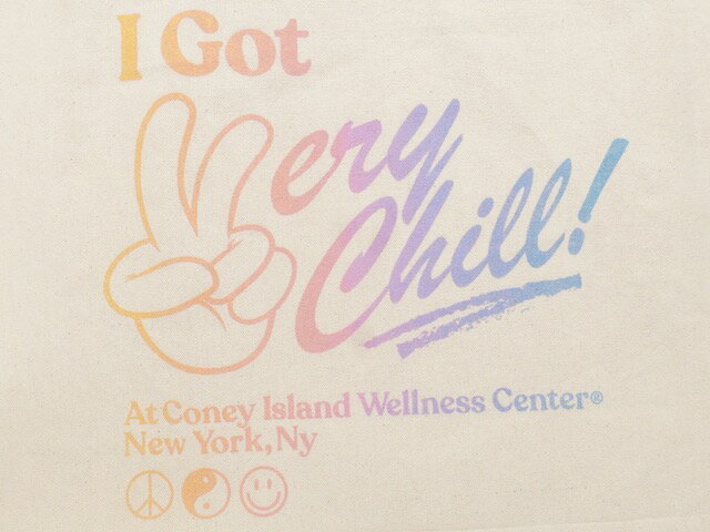 CONEY ISLANDのCONEY ISLAND PICNIC TOTE BAG [WELLNESS CENTER] / コニーアイランド ピクニック トートバック｜アングル3
