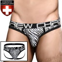 ローライズジョックストラップ ケツ割れ ケツワレ メンズ アンダーウェア アンドリュークリスチャン Andrew Christianアンクリ Almost Naked Metallic Zebra Brief ジョックストラップ(92294)[M便 1/3]