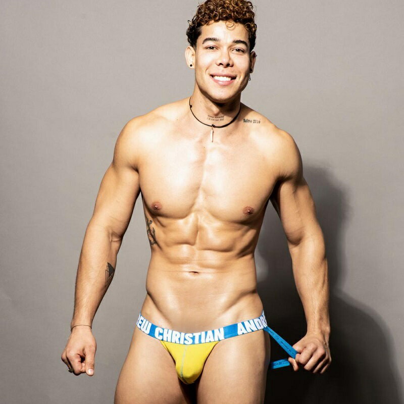 ��SALE 30%OFF�ۥ���å����ȥ�å� ���ĳ�� ���ĥ�� ���󥯥� Andrew Christian ����ɥ�塼���ꥹ����� Happy w/ ALMOST NAKED ����å����ȥ�å�(92872)[M�� 1/3]
