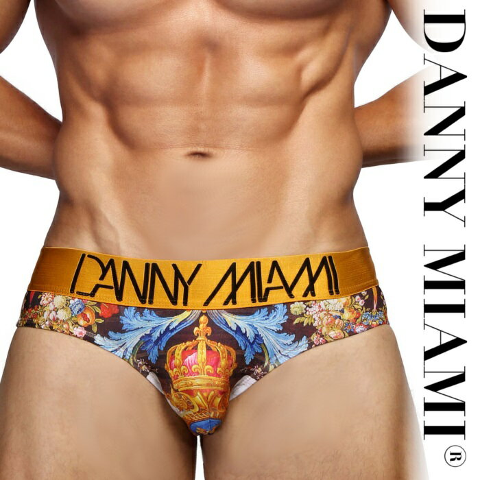 ブリーフ メンズブリーフ メンズローライズブリーフ ブリーフパンツ メンズ下着 メンズビキニ Danny Miami ダニーマイアミSAINT ローライズ ビキニブリーフ(dm-34saint)