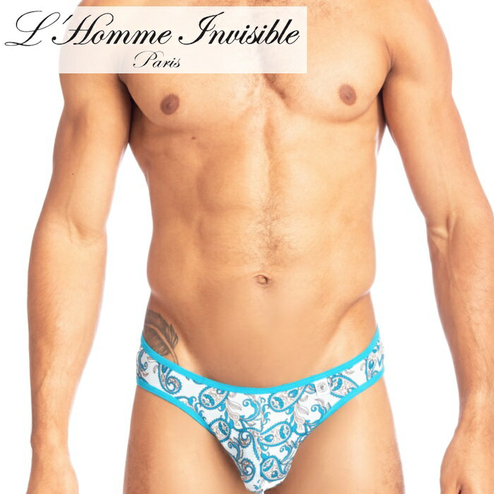 L'HOMME INVISIBLE ブリーフ メンズブリーフ メッシュ シースルー メンズローライズブリーフ ブリーフパンツ メンズ下着 メンズビキニ ロームアンヴィジーブル L'Homme Invisible La Côte Méditerranéenne ビキニブリーフ(my44-med-021)[M便 1/3]