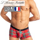 L'HOMME INVISIBLE ボクサーパンツ メンズ ローライズボクサー パンツ メンズインナー メンズ下着 ボクサーバンツ ブランド L'Homme Invisible ロームアンヴィジーブル Scott ボクサー (my39-eco-ec4)[M便 1/3]