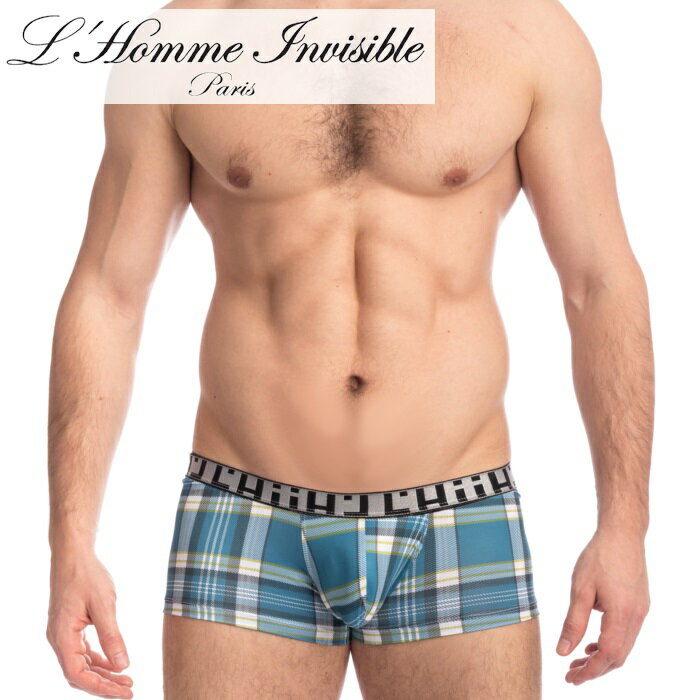 L'HOMME INVISIBLE ボクサーパンツ メンズ ローライズボクサー パンツ メンズインナー メンズ下着 ボクサーバンツ ブランド L'Homme Invisible ロームアンヴィジーブル Fraser ボクサー (my39-fra-ec6)[M便 1/3]