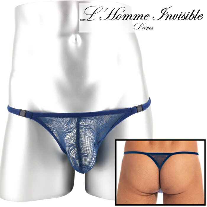 L'HOMME INVISIBLE 男性下着 Tバック 男性用Tバック 男性Gストリング G-string メンズTバック ロームアンヴィジーブル L'Homme Invisible Seaport Tバック (uw08-sea-272)[M便 1/3]