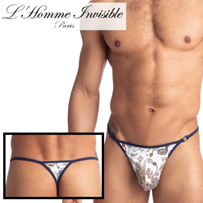 L'HOMME INVISIBLE 男性下着 Tバック 男性用Tバック 男性Gストリング G-string メンズTバック ロームアンヴィジーブル L'Homme Invisible Kakemono Tバック(uw21x-kak-002)[M便 1/3]