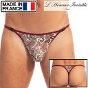 L'HOMME INVISIBLE 男性下着 Tバック 男性用Tバック 男性Gストリング G-string メンズTバック ロームアンヴィジーブル L'Homme Invisible Kashida Tバック (uw21x-kas-mu9)[M便 1/3]