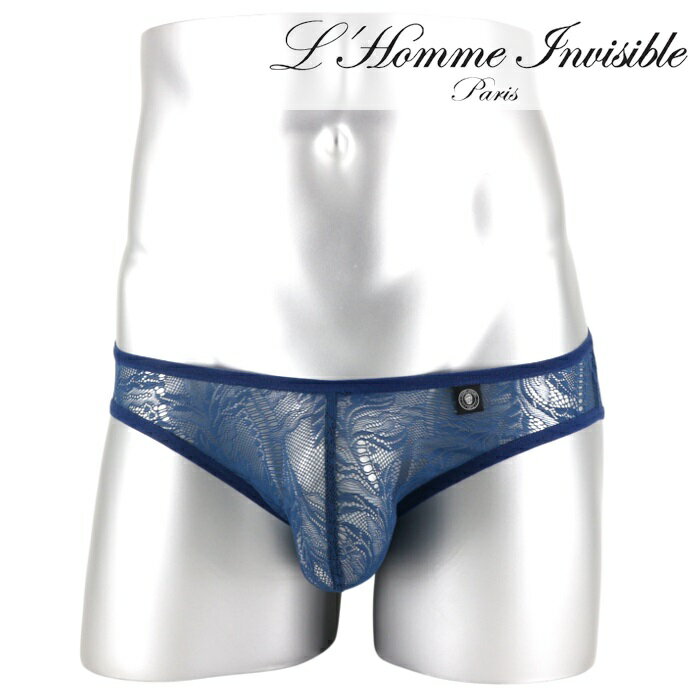 L'HOMME INVISIBLE ブリーフ メンズブリーフ メッシュ シースルー メンズローライズブリーフ ブリーフパンツ メンズ下着 メンズビキニ ロームアンヴィジーブル L'Homme Invisible Seaport ビキニブリーフ(uw30-sea-272)[M便 1/3]