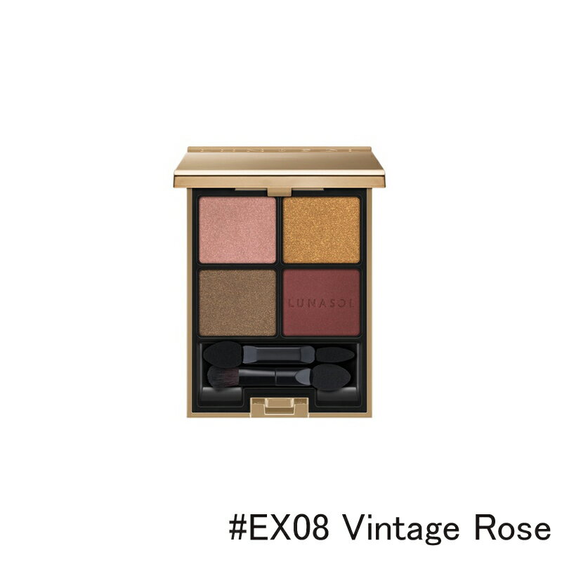 ●ポイント10倍＆割引クーポン●LUNASOL ルナソル アイカラーレーション #EX08 Vintage Rose 6.3g【定形外郵便送料無料】 ギフト 誕生日 プレゼント 15時までの決済確認で即日発送！のサムネイル