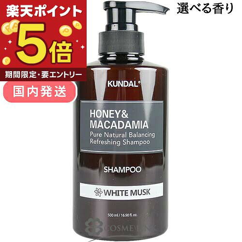 クンダル KUNDAL ネイチャーシャンプー 500ml 選べる香り  