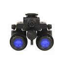 高性能双眼型ナイトビジョンゴーグル AN/PVS-31 - 第3世代 Unfilmed White Phosphor技術、 ホワイト蛍光体 Gen3 Unfil...