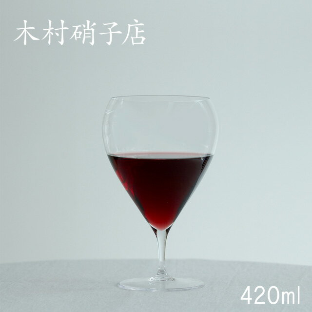 [ポイント10倍] 木村硝子店 ワイングラス バンビ 14oz 420ml（6432）シャンパングラス