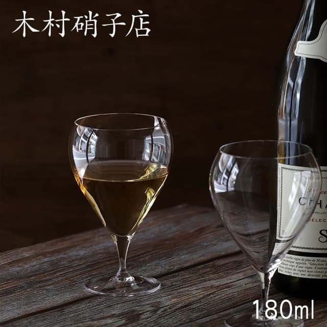 [ポイント10倍] 木村硝子店 ワイングラス バンビ 6oz 180ml（6435）シャンパングラス画像