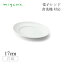 プラター17cm 6枚セット カードル Cardre 白磁 深山陶器 miyama（82-032-101）おしゃれ 美濃焼 白い食器 電子レンジ可 食洗機可