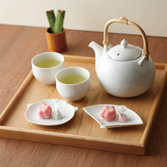 湯飲み 煎茶 12個セット フクベ fucube 白磁 深山陶器 miyama（94-084-101）おしゃれ 美濃焼 白い食器 電子レンジ可 食洗機可 2
