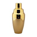 ユキワ UK カクテルシェーカーA 500ml 金メッキ(03300617)YUKIWA シェーカー シェイカー バー用品 カクテル用品 バーツール プロ仕様 ...